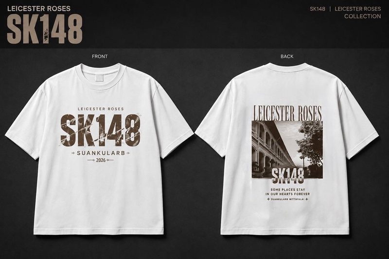 เสื้อ SK148 สีขาว